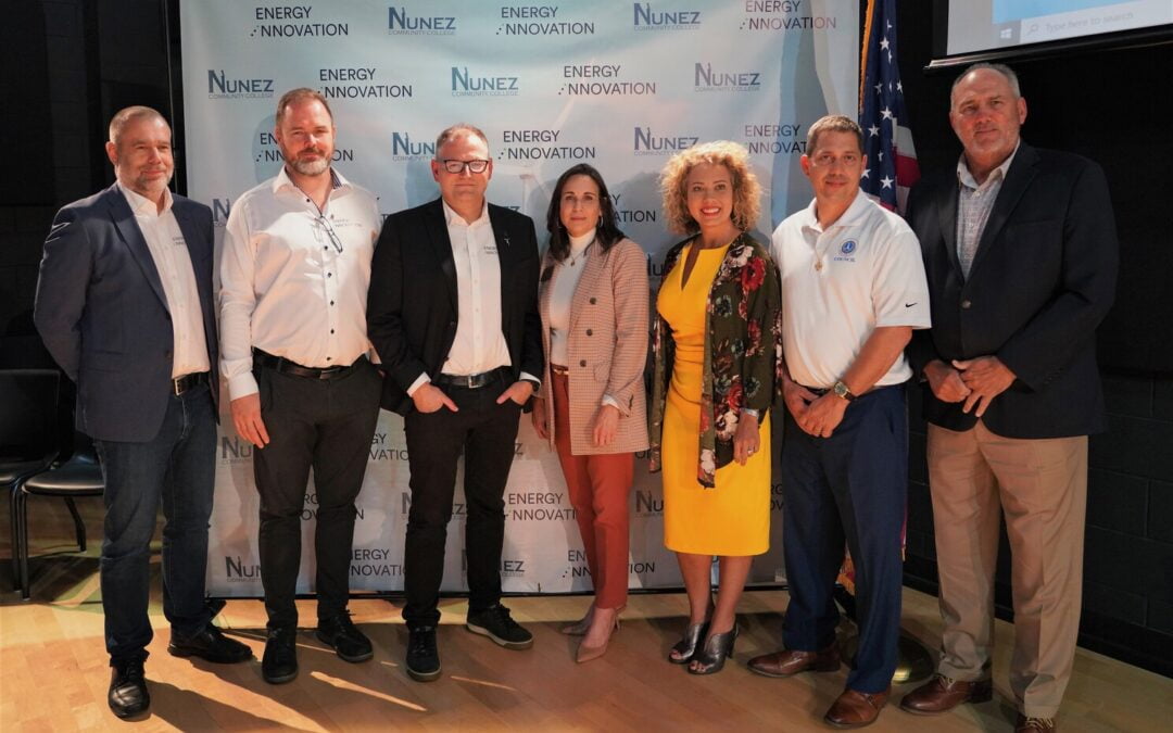 Signed contract with Nunez Community College – Training workforce for offshore wind in Louisiana and New York through collaboration!