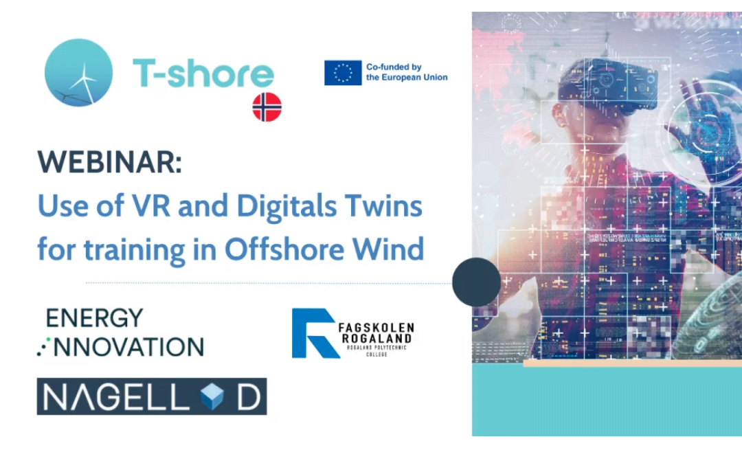 WEBINAR: Use of VR and Digitals Twins for training in Offshore Wind