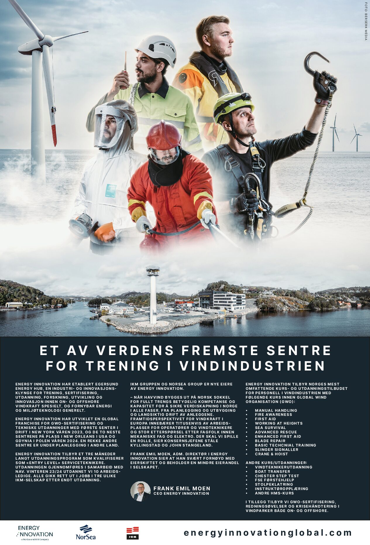 Vi søker to instruktører til Energy Innovation!